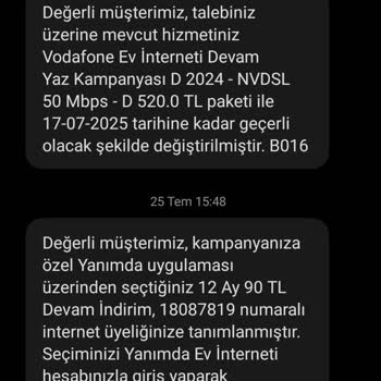 Vodafone Net Faturada Anlaşma Dişi Fazla Fatura Kesiyor.😡