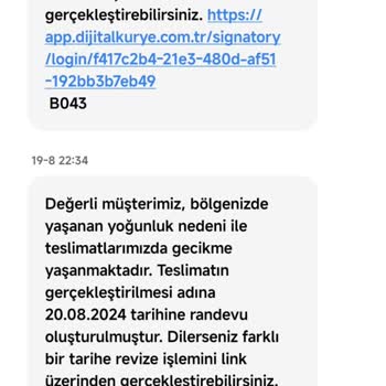 Dijital Kurye Mağduriyeti... Teslim Edilemeyen Sim Kart