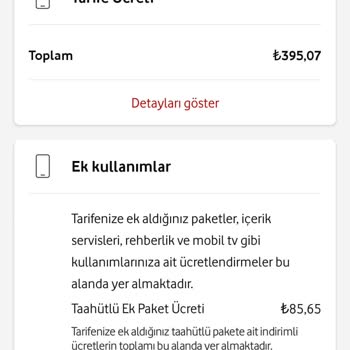 Yanlış Fatura Ücretlendirmesi ve Ek Ücretler