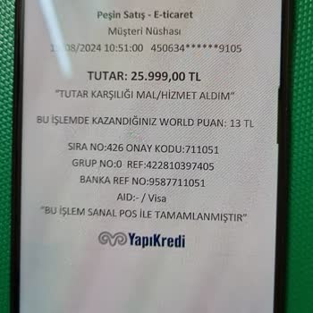 Teknosa Kartımdan Çekilen Paranın Açıklamasını Yapamıyor.