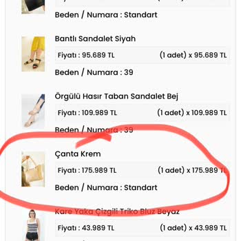 Birissine Eksik Ürünle İlgili Telafi Yapmadı