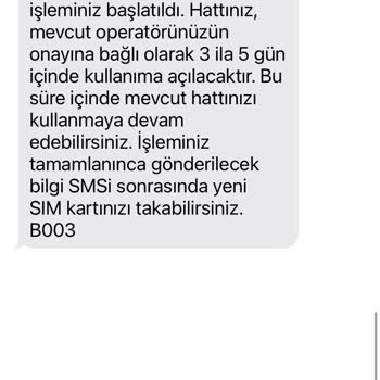Vodafone Numara Taşıma İşleminde Yaşanan Sorunlar Ve Yanlış Bilgilendirme