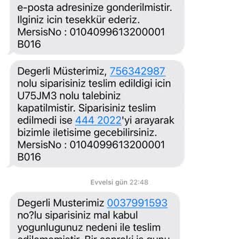 Avansas Teslim Edilemeyen Ürün Ve İlgisizlik