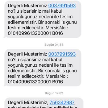 Avansas Teslim Edilemeyen Ürün Ve İlgisizlik