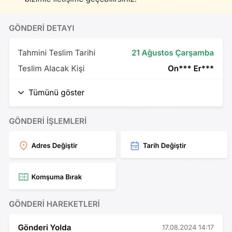 Trendyol Siparişim 5 Gündür Hareketsiz!