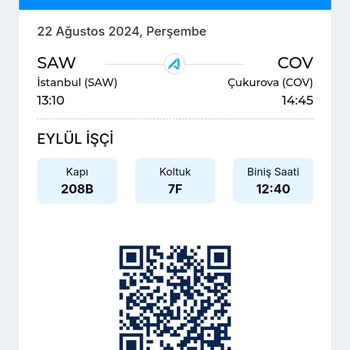 Ajet Havayolları İle Yaşanan Koltuk Değişikliği Sorunu