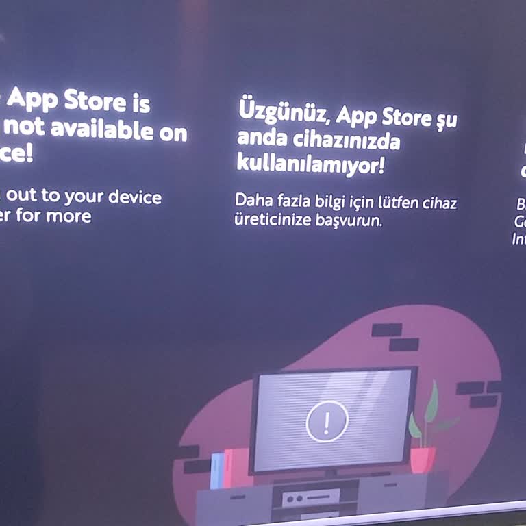 Vestel Smart TV App Store Çalışmıyor