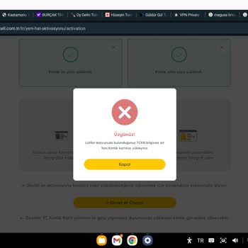 E-Devlet Üzerinden Hat Aktivasyonu Sorunu