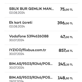 Akbank Yıllık Kart Aidat Ücreti