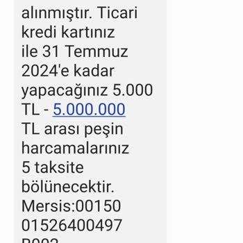 Akbank Taksit Mesajı Atıp, Alışveriş Sonrası Uygulamadı.