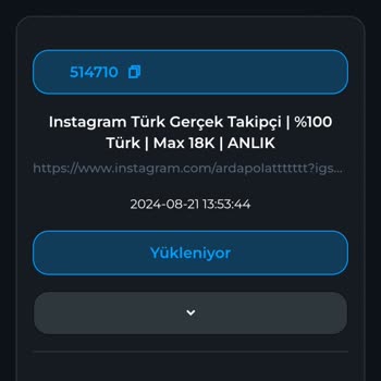Panelsistemi.com Instagram Sipariş Takipçi Eklenmedi