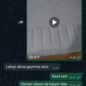 Flu Home Mobilya Yeni Koltuk Takımında Kalıcı Su Lekesi Sorunu