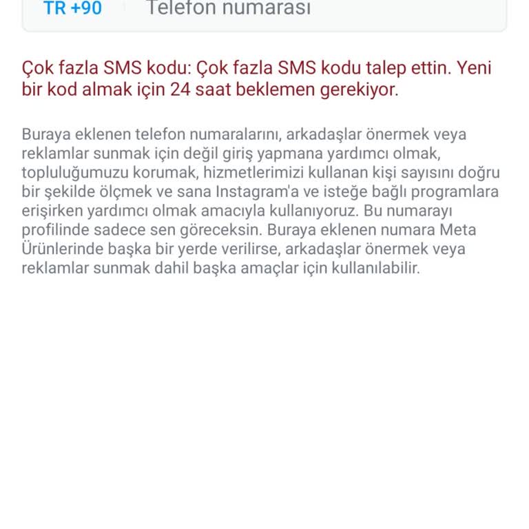 Instagram Askıya Alındı Uyarısı