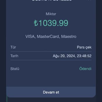 Expert Option Hesaba Param Yatmadı