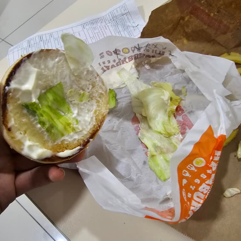 Burger King Hatalı Ürün Gönderimi