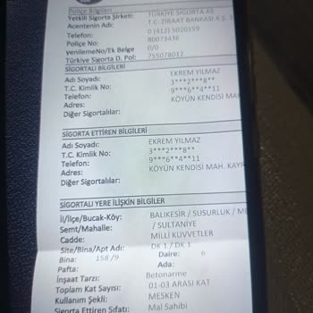 Ziraat Bankası'nın Yeni Marifeti Var Olan DASK Yok