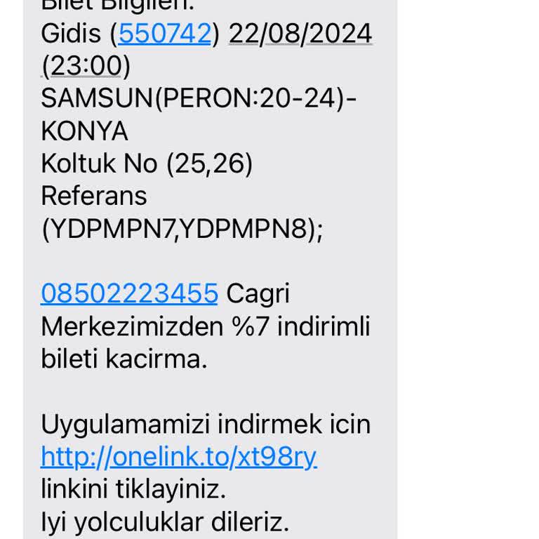Metro Turizm Bilet İptal Edemedi