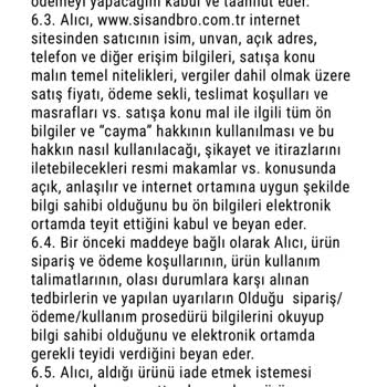 Sis & Bro Store Ürün Şikayet