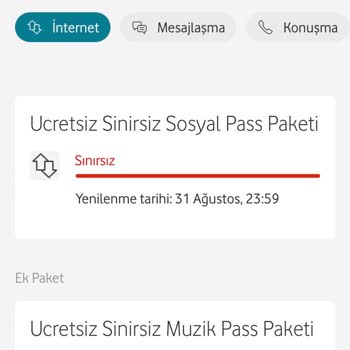 Vodafone Tarife Değişikliği ve Sınırsız Paket Sorunu