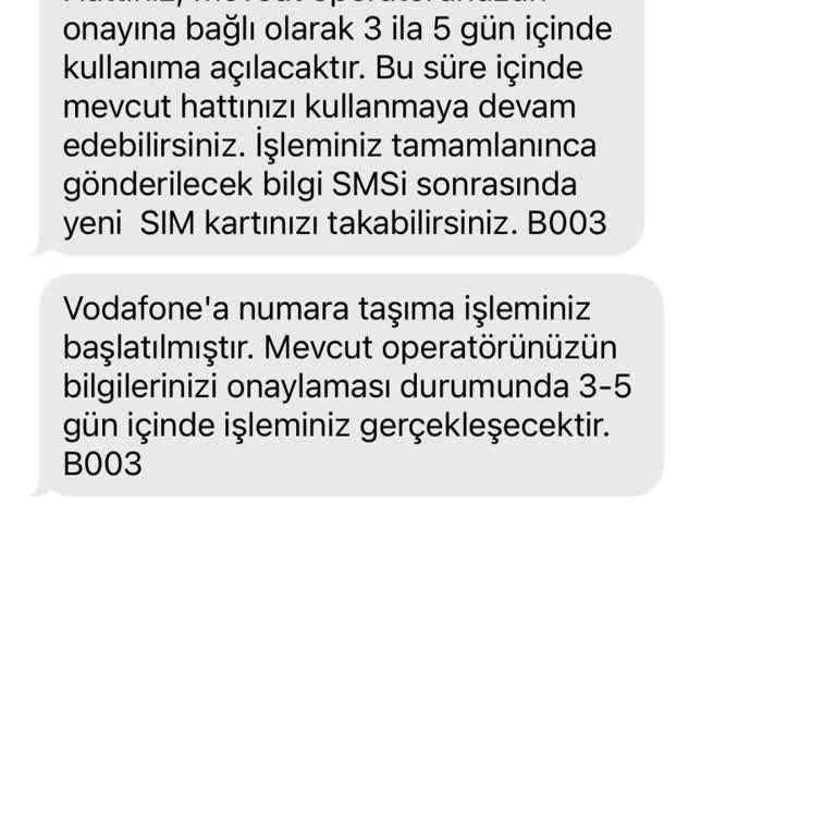Yanlış Bilgi Nedeniyle Numara Taşıma Sorunu
