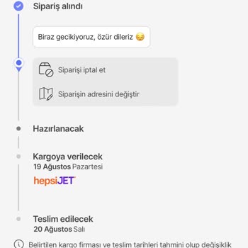 Hepsiburada.com'dan Alınan Ürün Teslim Edilmiyor