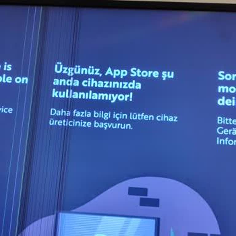 Vestel Smart TV App Store A Giremiyorum