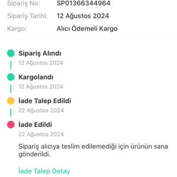 Trendyol Ekspress Kargo Kaybetmesi