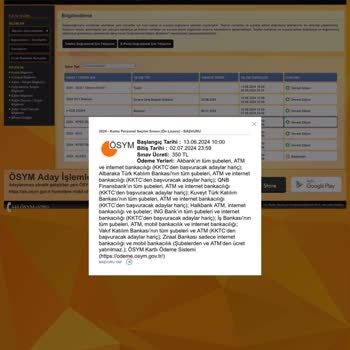 ÖSYM Ön Lisans KPSS Başvuru Yapılmadı Hatası