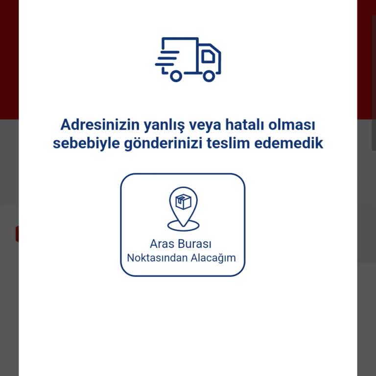 Aras Kargo Teslim Etmeme Klasiği