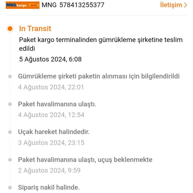 MNG Kargo Temu Ürünlerimi Ulaştır Lütfen