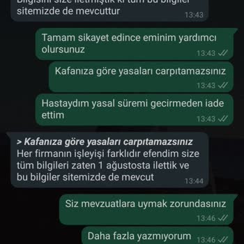 Arşın Pazarlama MyDukkan İade Taleplerini Gerekçesiz Reddediyor