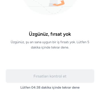 Armut Hizmet Veren Hesabım Aktif Değil