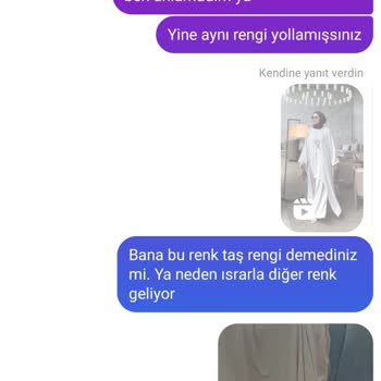 Sevanna Yanlış Renk Ürün Ve Yetersiz Müşteri Hizmeti