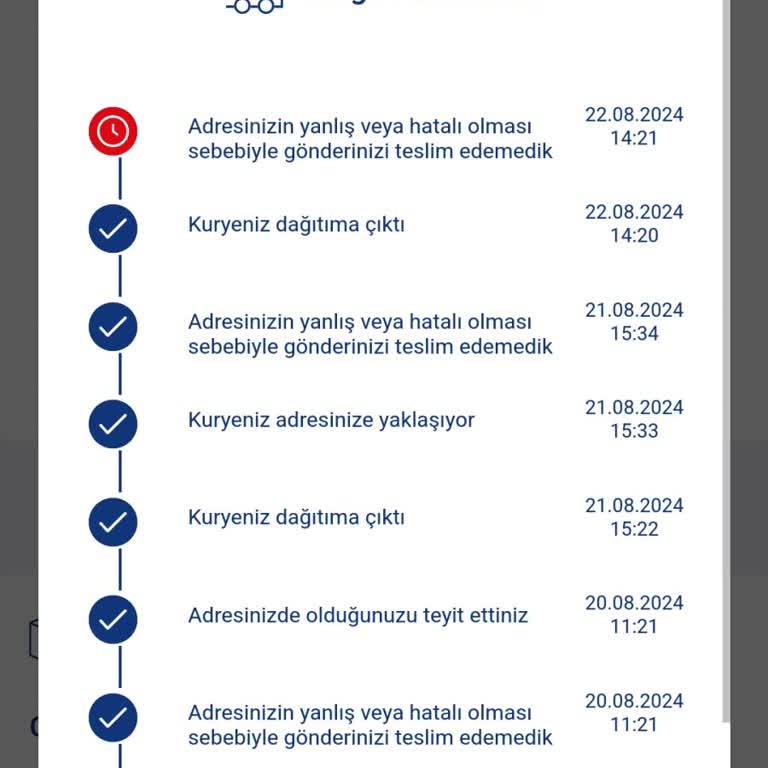 Aras Kargo 4391944791396 Numaralı Siparişi Teslim Etmiyor!