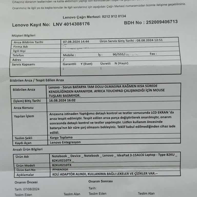 Lenovoservisturkiye.com Lenovo Yetkili Servisi Ne İş Yapar? Hiçbir Şey Daha Fazla Bozar...
