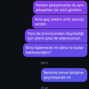 Yeni Nesil Hobi Paramı Aldı Ürün Yok İletişim Kanalı Yok Muhatap Yok.