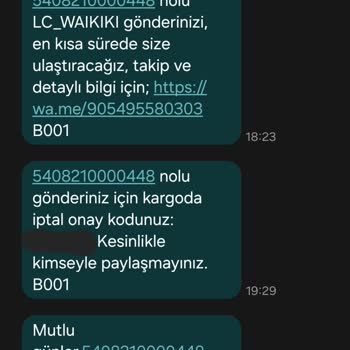 LC Waikiki Kargoda İptal İadem Ne Zaman Yapılacak