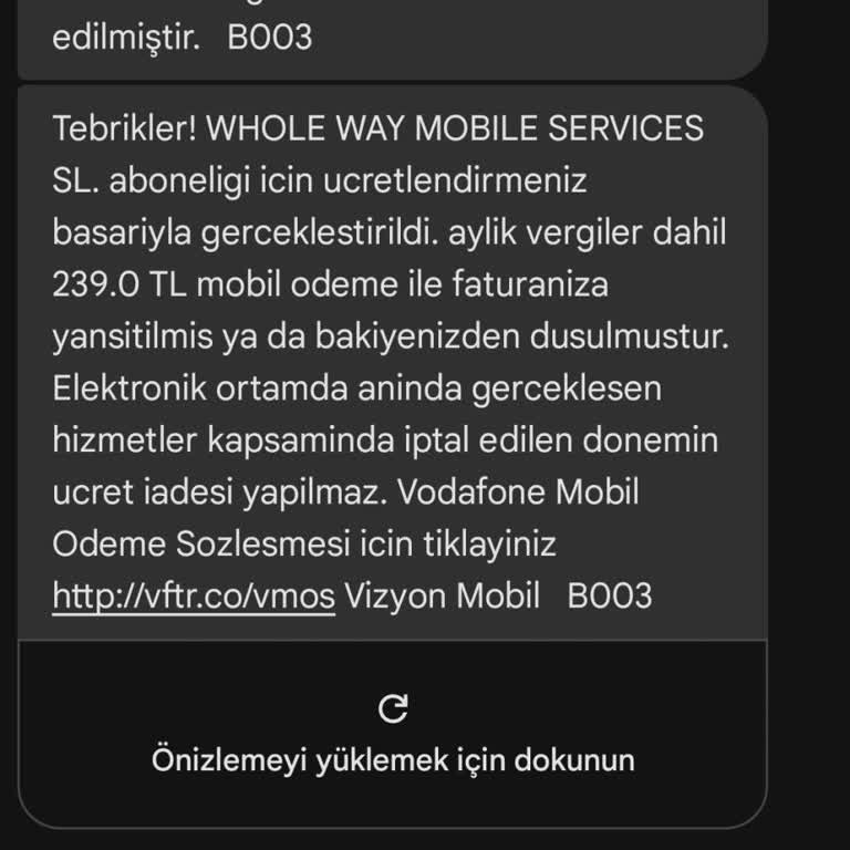 Yanlışlıkla Üyelik ve İade Sorunu
