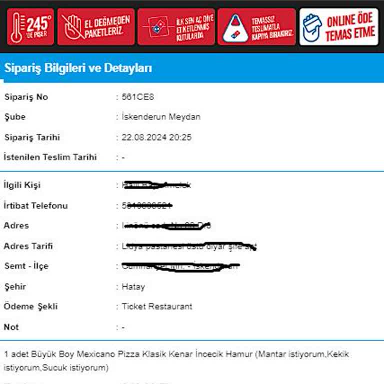 Domino's Pizza'nın 30 Dakika Şakası