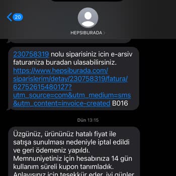 Hepsiburada'dan Hayal Kırıklığı: Dyson Siparişim İptal Edildi