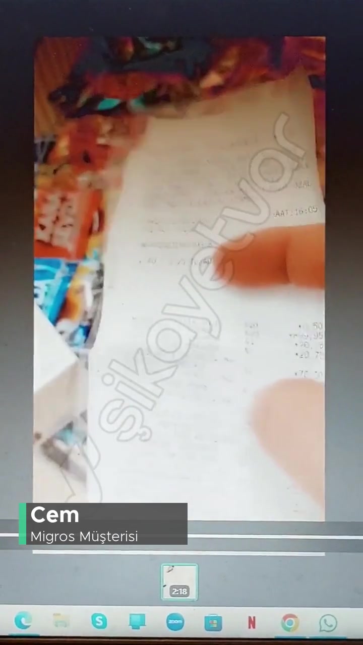 Migros İade Almadı! videonun kapak resmi