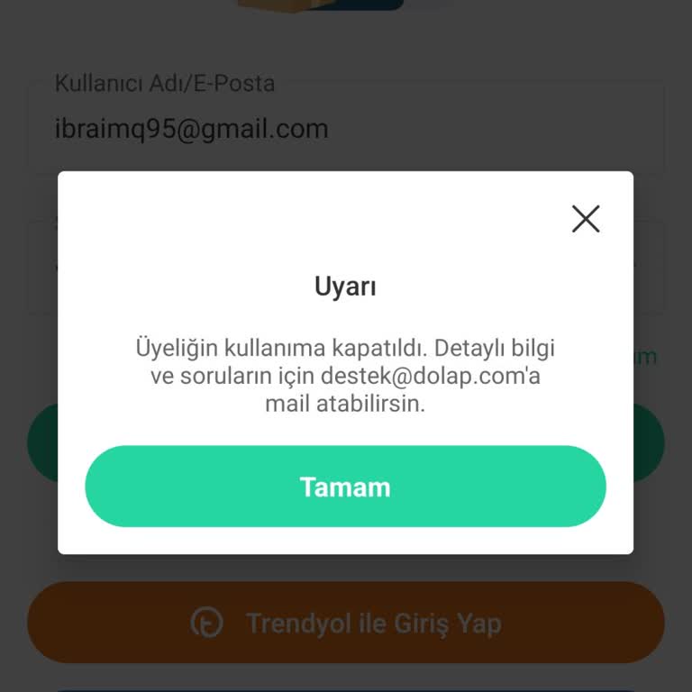 Trendyol Dolap Haksizliği