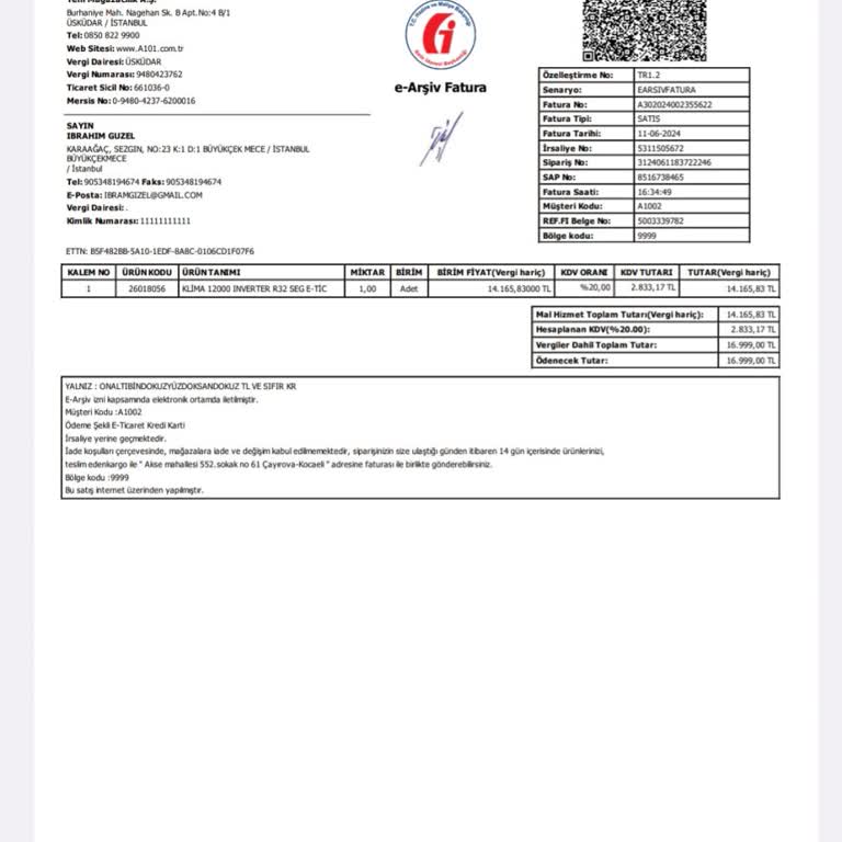 A101 Extra Para İademi Yapmıyor