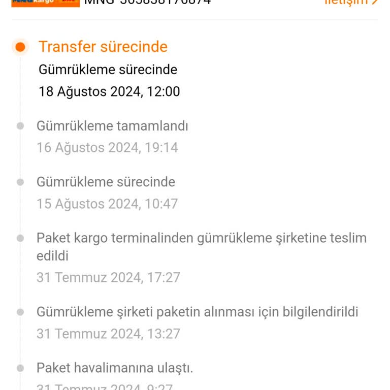 MNG Kargo Gümrükten Temu Siparişlerini Teslim Almıyor