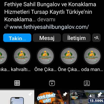 Fethiye Sahil Bungalov