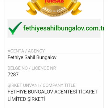 Fethiye Sahil Bungalov