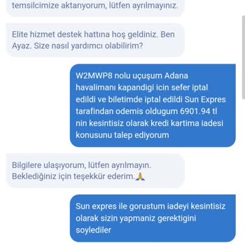 Ücret İadesi Obilet Yapmadı