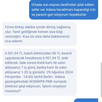Ücret İadesi Obilet Yapmadı