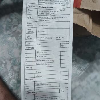 Migros Yemek Yanlış Sipariş Ve İade Sorunu
