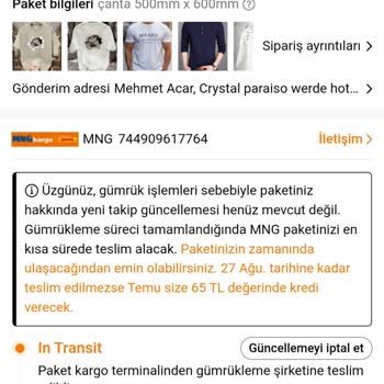 Temu Gümrükte Bekleyen Kargo Sorunu Ve Müşteri Hizmetleri İlgisizliği